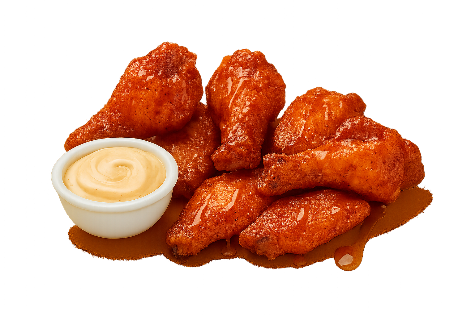 Arcane Wings with maple glaze