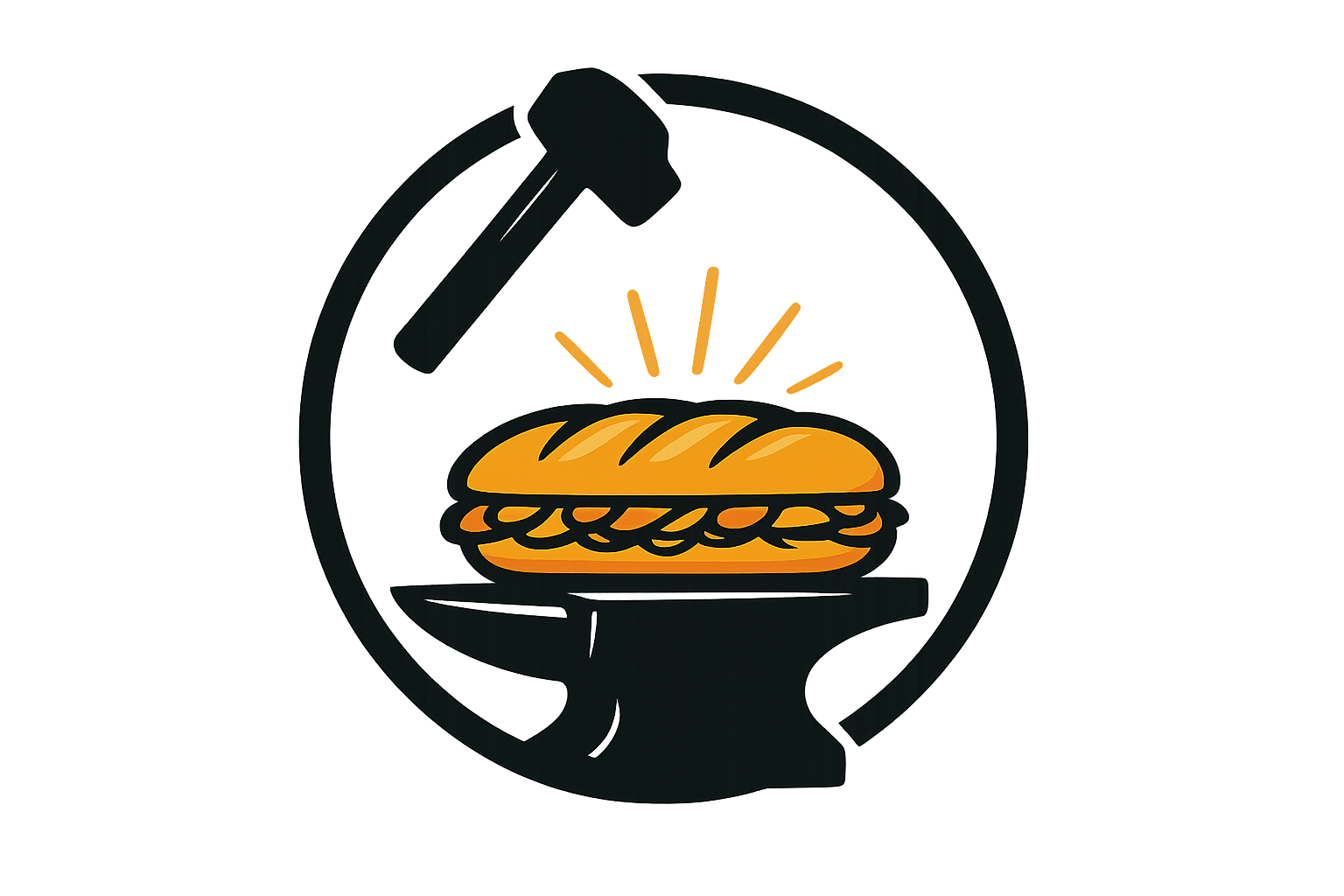The Banh-Hammer Logo